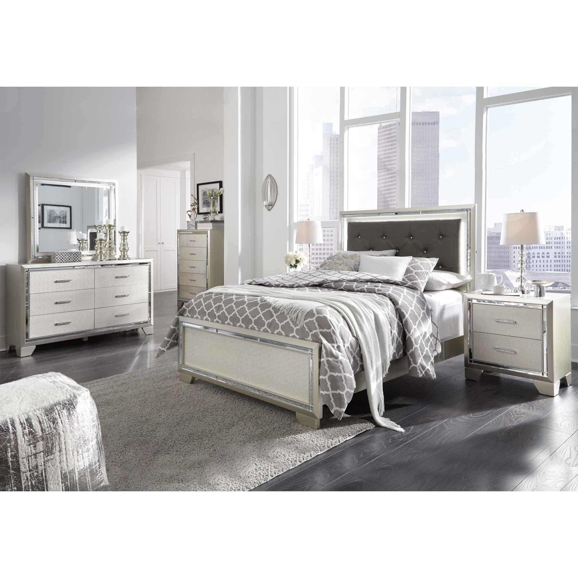 Rent to Own Ashley 7Piece Lonnix Full Bedroom Set at Aaron's today!